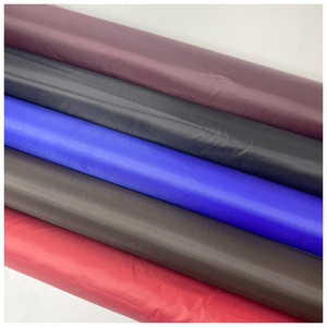 Oxford pvc pa pu coated fabric many colors pure polyester fabric