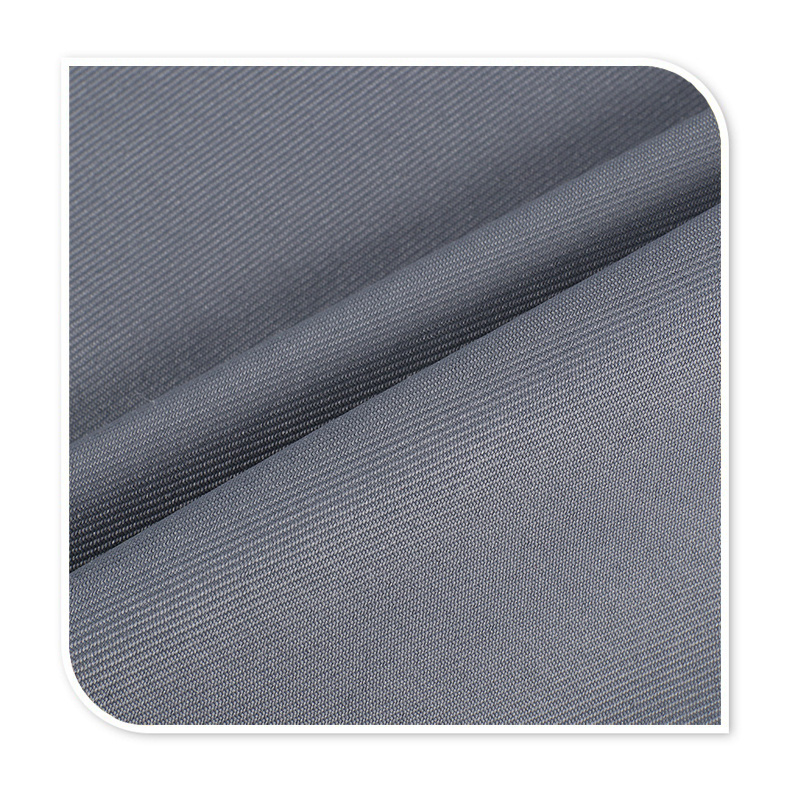 Workwear fabric 100% polyester gabardine minimatt fabric