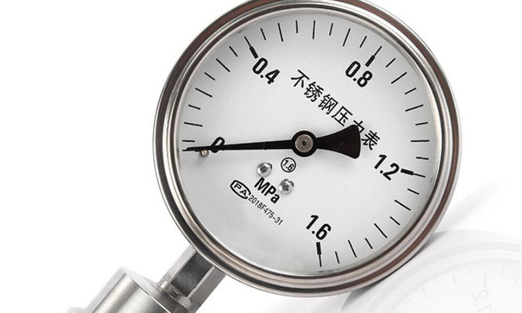 CIPPUS stainless steel pressure gauge with brass fitting high quality pressure gauge