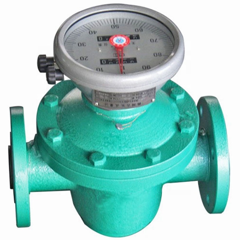 Stainless Steel Oval Gear Edible Oil Flow Meter