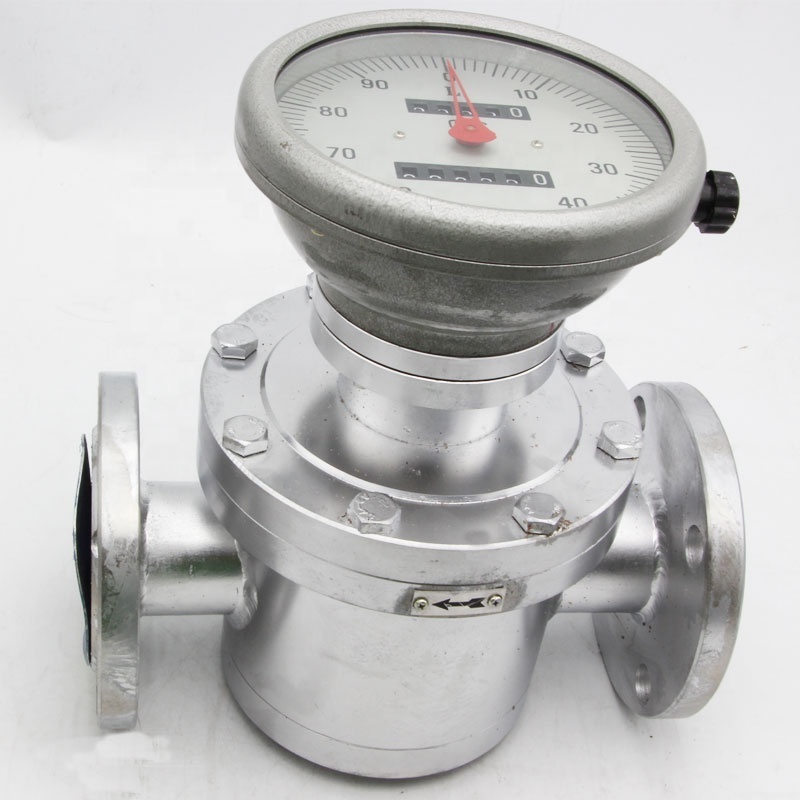 Stainless Steel Oval Gear Edible Oil Flow Meter