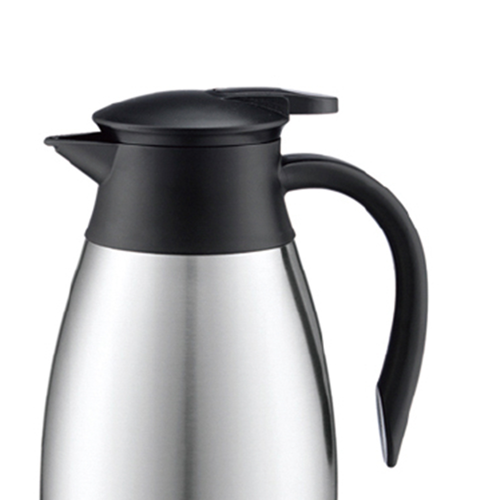 0.6L 1.0L Minimalism Kettle stainless steel vacuum jug Thermal Coffee Carafe water pot jug with handle For Coffee Tea