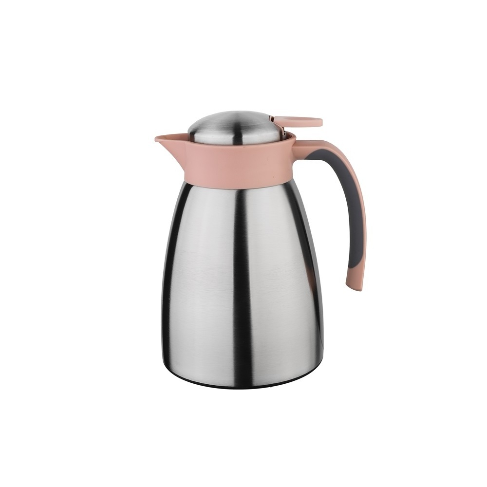 Factory Price 1.0L/1.5L/2.0L Big Capacity Stainless Steel Double Wall Tea Coffee Jug Thermos Flasks Vacuum Water Jug for Sale