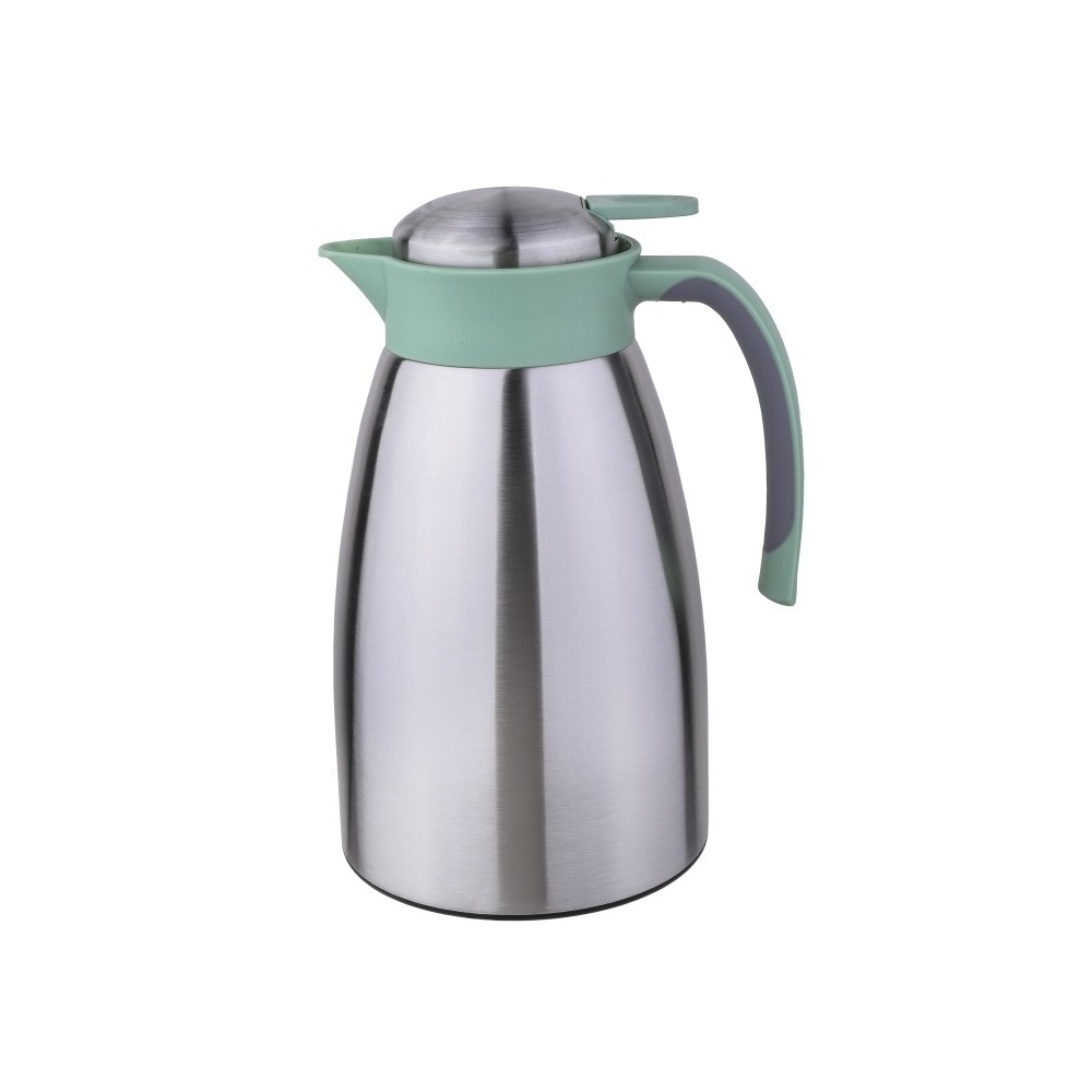 Factory Price 1.0L/1.5L/2.0L Big Capacity Stainless Steel Double Wall Tea Coffee Jug Thermos Flasks Vacuum Water Jug for Sale