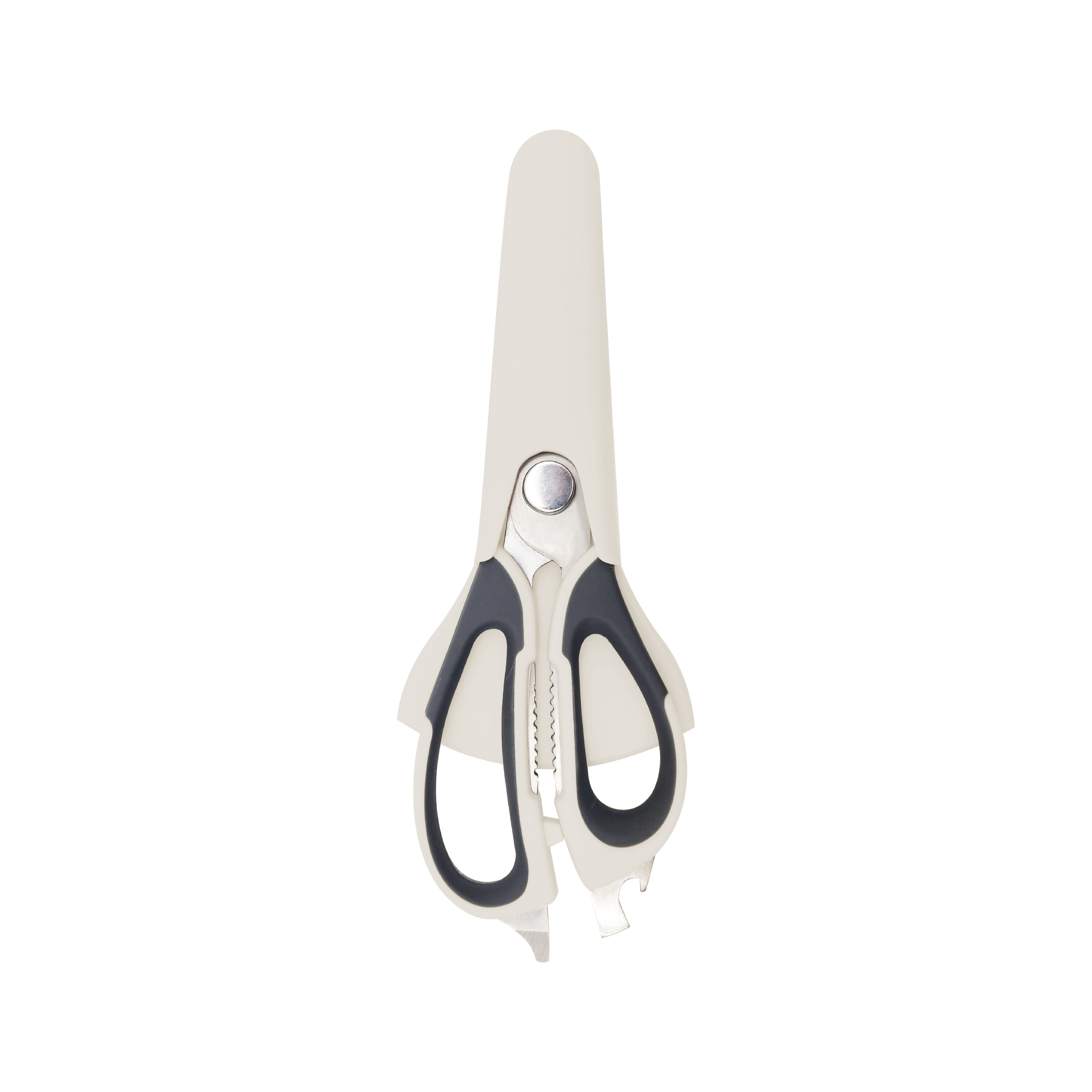 Multi-Functional 9 inch Stainless Steel Kitchen Scissors and Poultry Shears Heavy Duty With Magnetic Cover Household Detachable