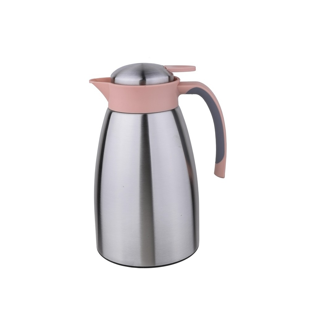 Factory Price 1.0L/1.5L/2.0L Big Capacity Stainless Steel Double Wall Tea Coffee Jug Thermos Flasks Vacuum Water Jug for Sale