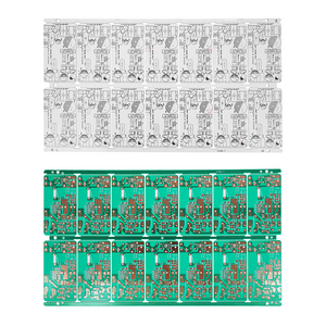 Single-SidedPCB Board Min. Hole Size 0.2mm Enig Surface Finishing Made of Aluminum on FR-4 Base Multilayer PCB keyboard pcb