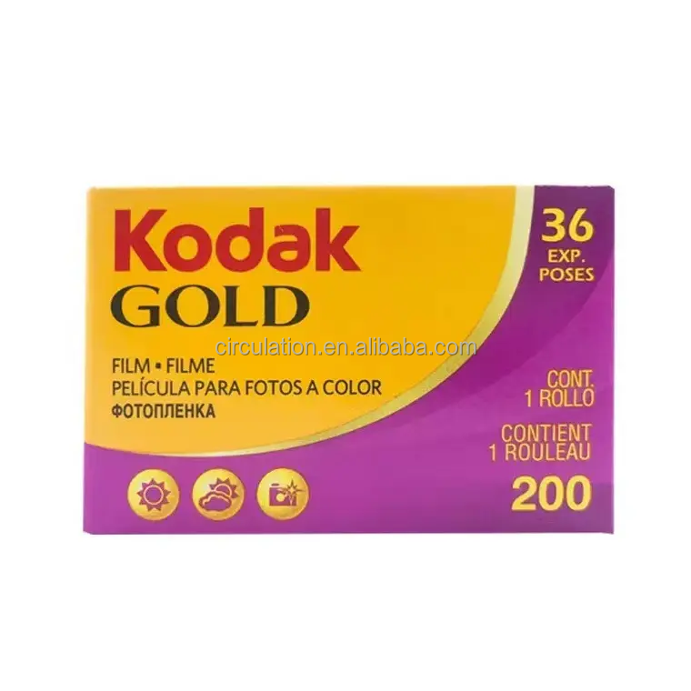 KODAK Gold 200 Color 35mm Film 36 Exposure Per Roll Fit For Kodak M35 / M38/Ultra F9 Camera