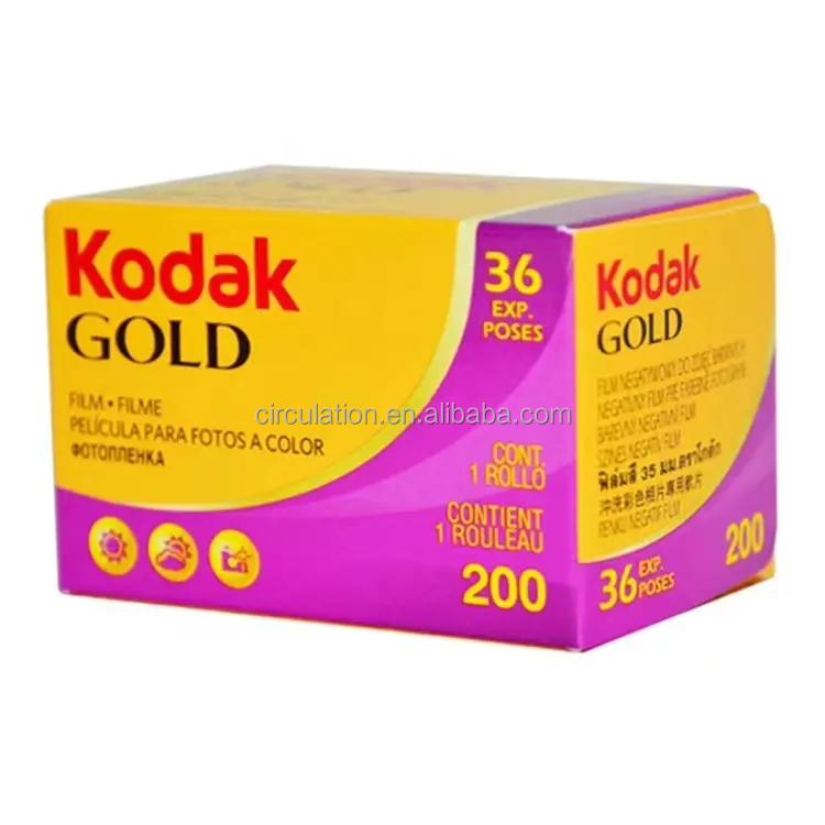 KODAK Gold 200 Color 35mm Film 36 Exposure Per Roll Fit For Kodak M35 / M38/Ultra F9 Camera