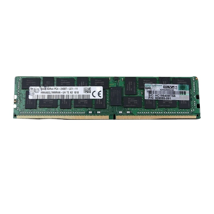 High performance HPE  Memory DDR3 805358-B21 2400MHz 64GB Server Ram Memory