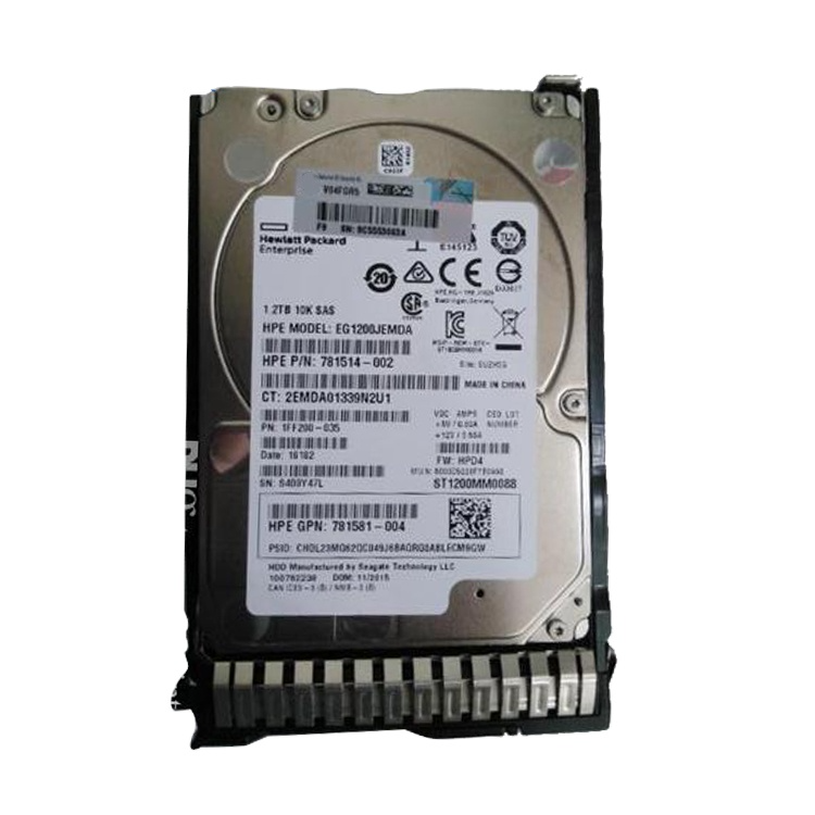 Superior Quality Original Hpe 872481-B21 12G 1.8Tb 10K 2.5 Sas Hdd Hard Disk