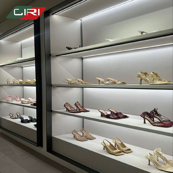 CIRI Modern Retail Shoe Display Ideas Display Stand Custom Shoes Display Fixture For Retail Shop