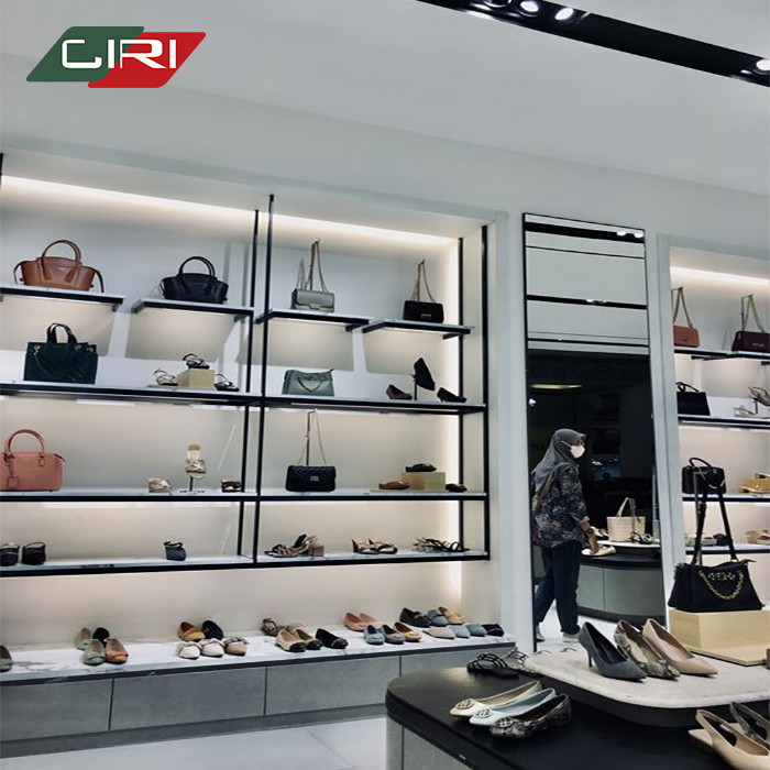 CIRI Modern Retail Shoe Display Ideas Display Stand Custom Shoes Display Fixture For Retail Shop