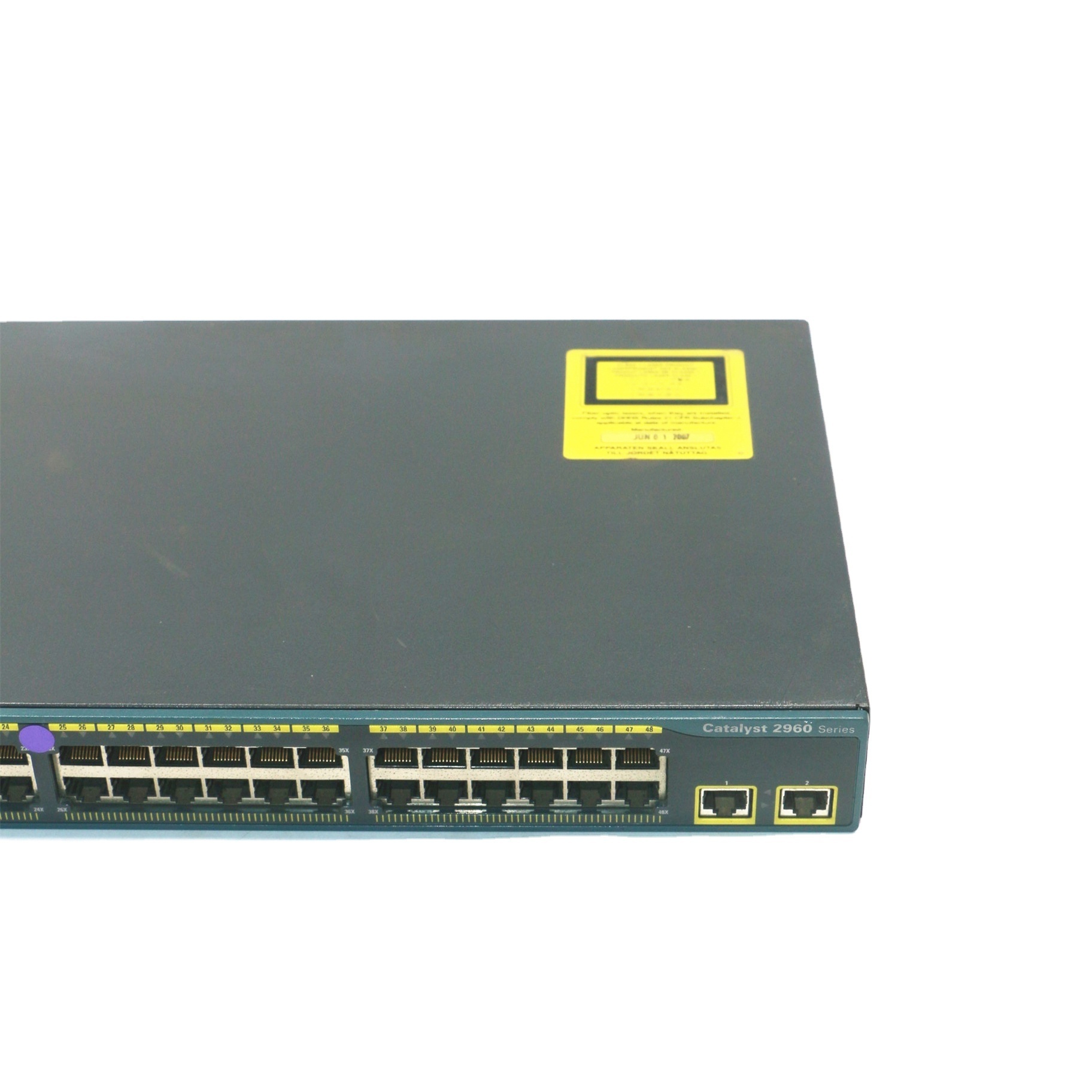 2960 network switch WS-C2960-48TT-L 48 Port Layer 2 managed switch