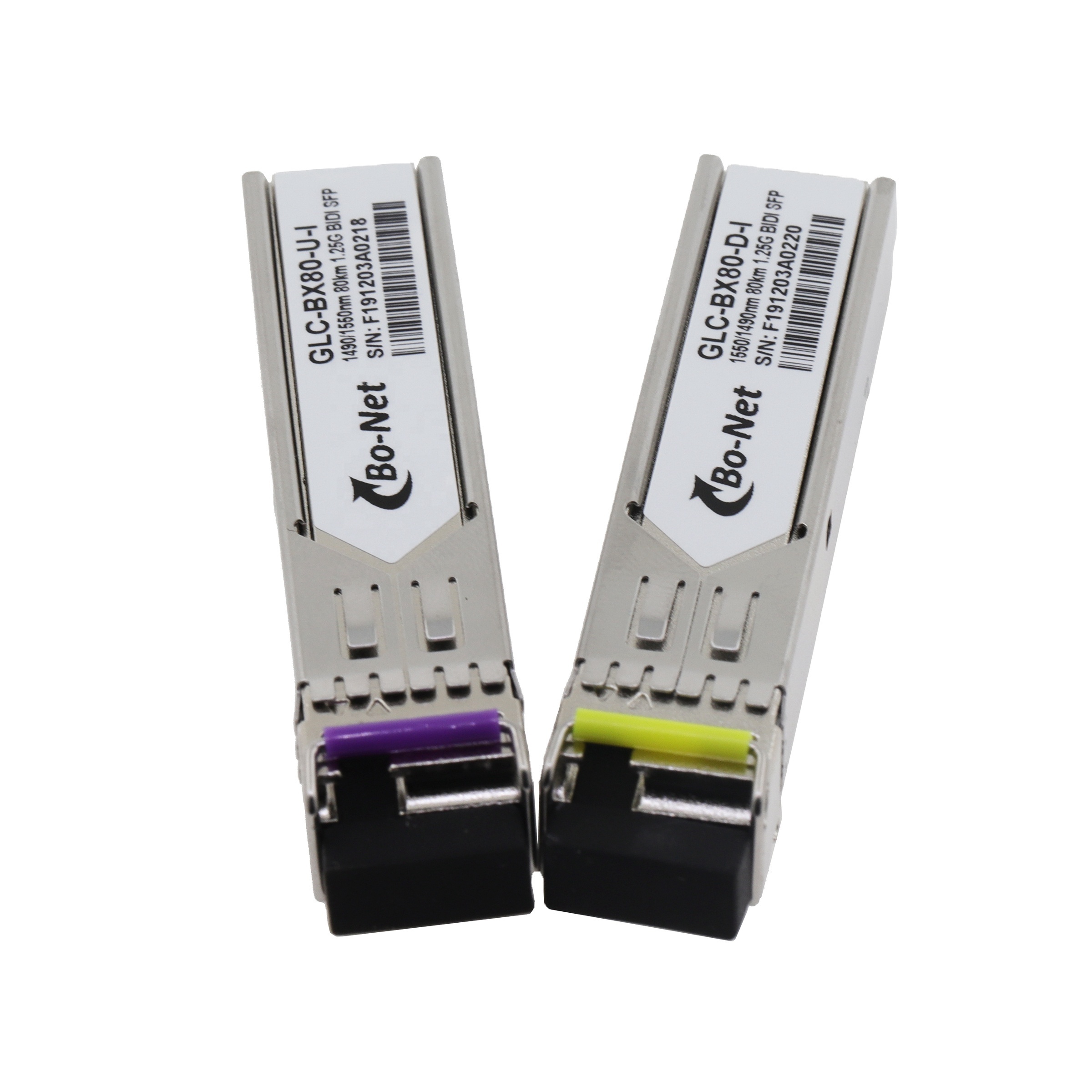 GLC-BX80-U-I 1000BASE-BX80 BIDI SFP TX RX 80km DOM Transceiver Fiber Module Compatible With many brands