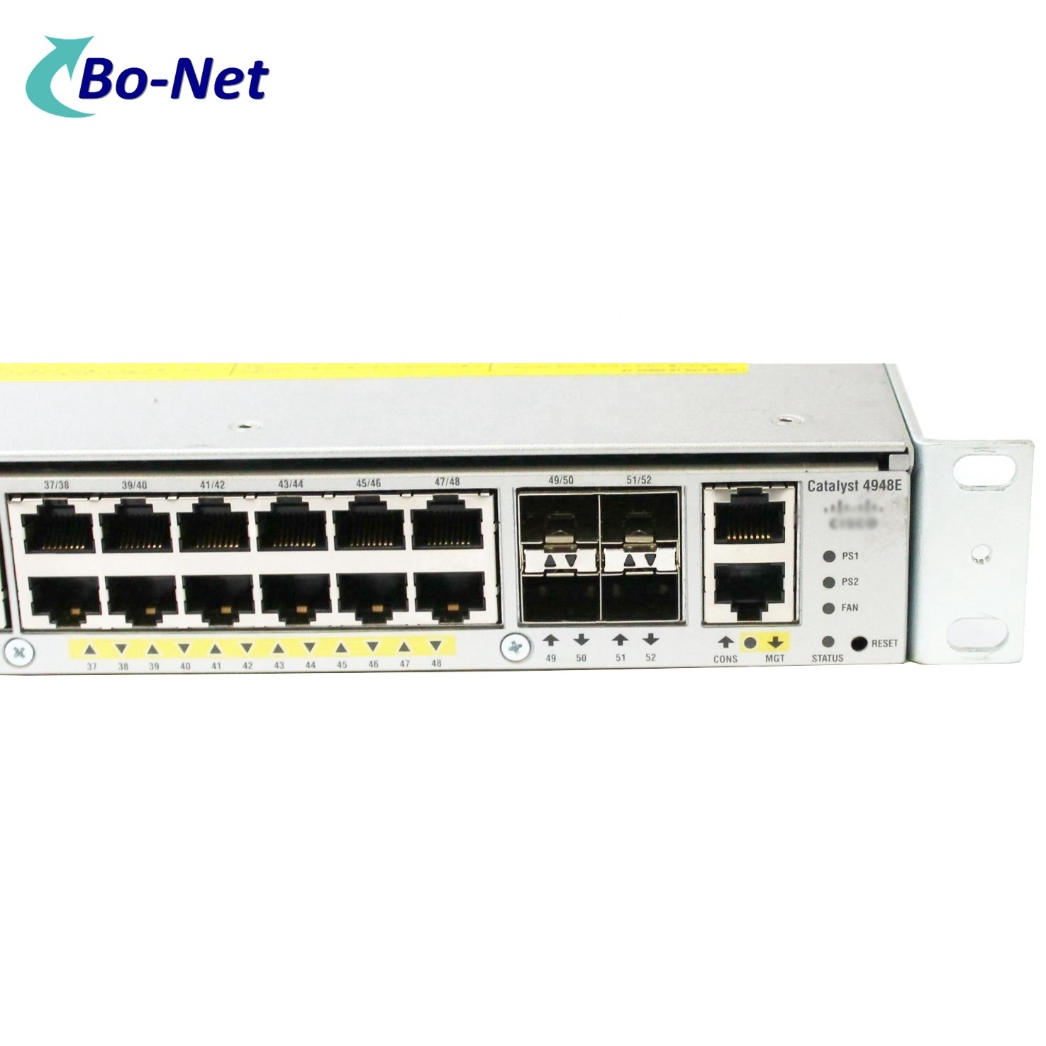 Switch WS-C4948E Used Layer 3 Switch 4948E 48 Port Ethernet Switch Dual PWR-C49-300DC