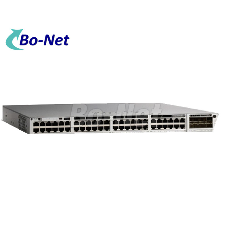 C9300-48P-E 9300 Series 48 port 10/100/1000 Poe Power Supply Three-layer Core Enterprise Switch