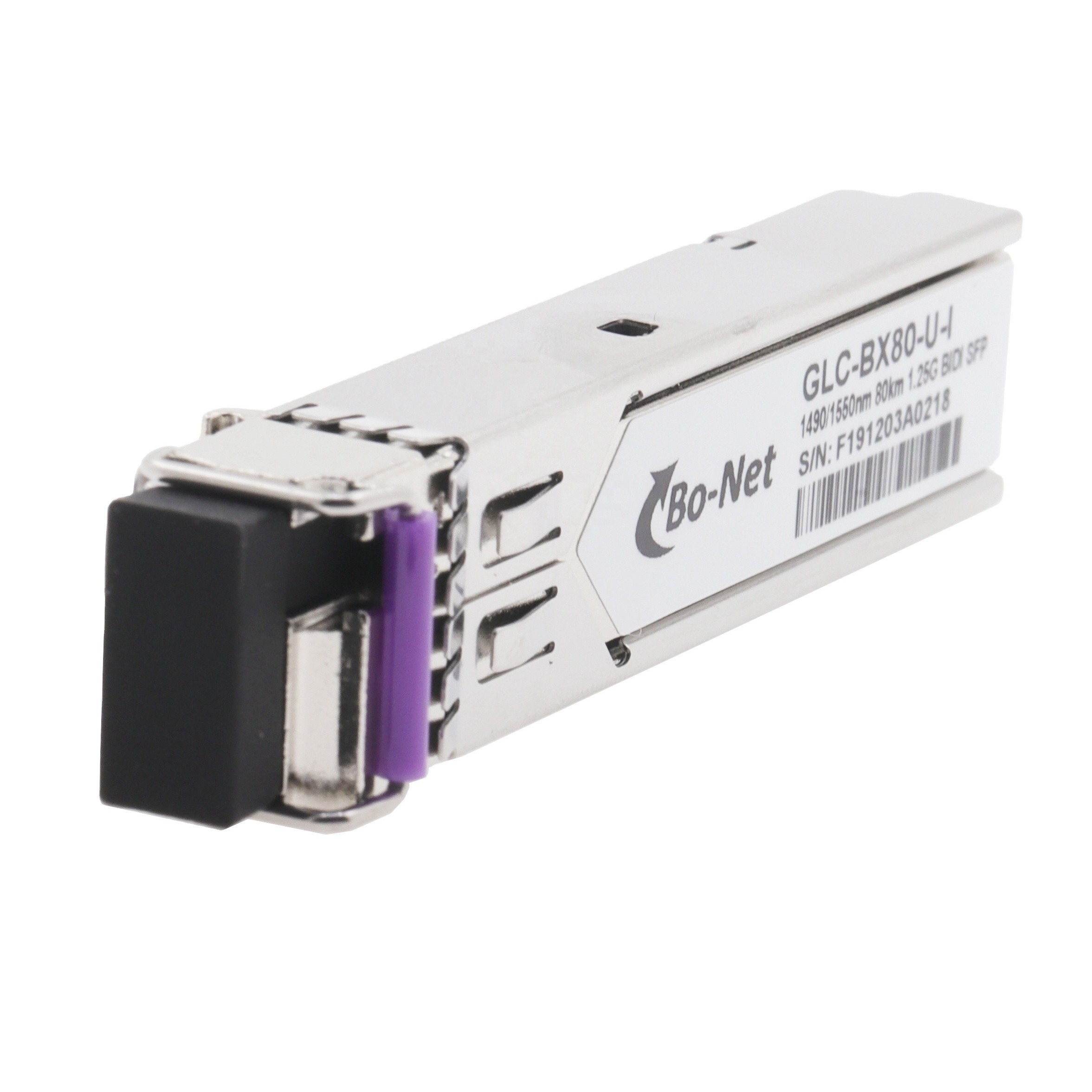 GLC-BX80-U-I 1000BASE-BX80 BIDI SFP TX RX 80km DOM Transceiver Fiber Module Compatible With many brands