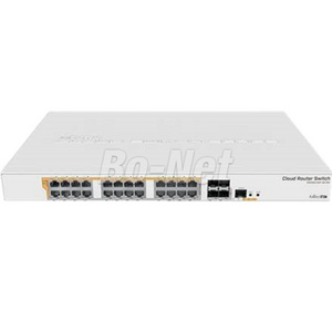 Mikrotik CRS328-24P-4S+RM t has 24 Gigabit Ethernet ports Support Passive PoE low voltage PoE 802.3af/at intelligent switch