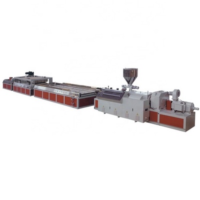 WOOD PLASTIC COMPOSITE PROFILE PRODUCTION MACHINERY