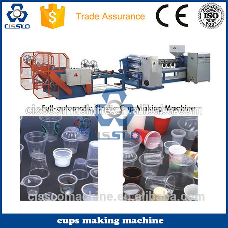 Most Popular Plastic Cup Thermoforming Making Machine