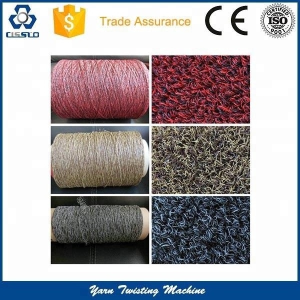 Wire Artificial Grass Yarn Two for One Twisting Production Machinery