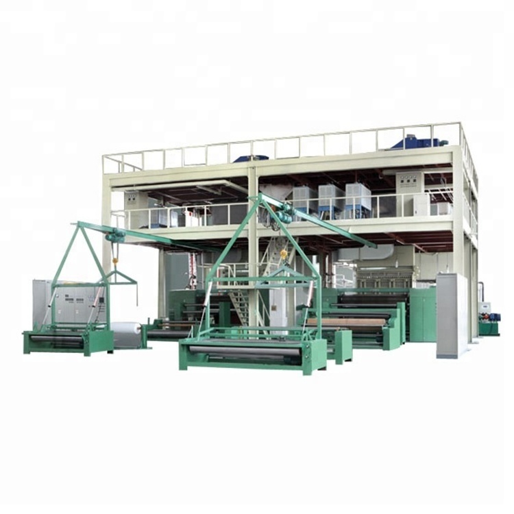 HIGH CAPACITY GOOD QUALITY PP SPUNBONDED NONWOVEN FABRIC MAKING MACHINE