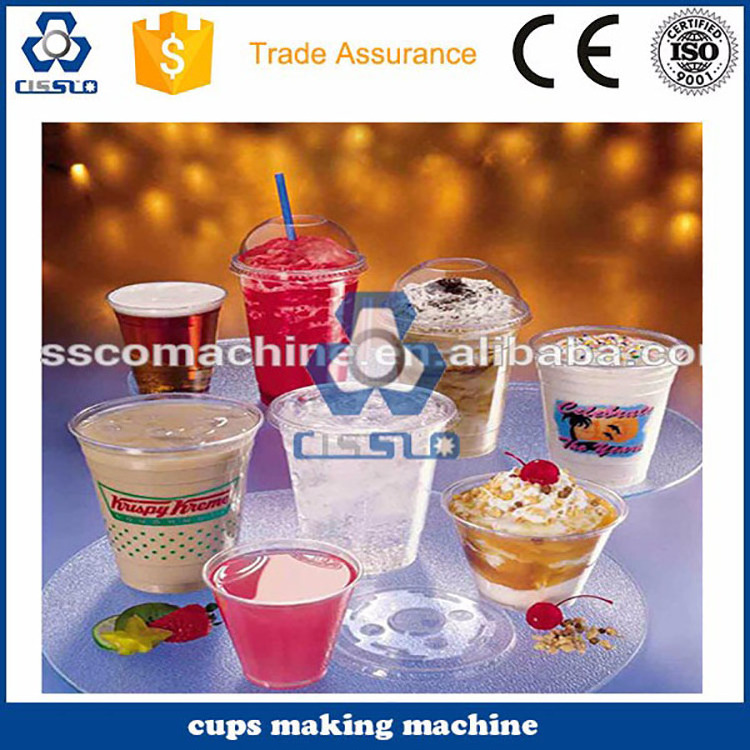 Most Popular Plastic Cup Thermoforming Making Machine