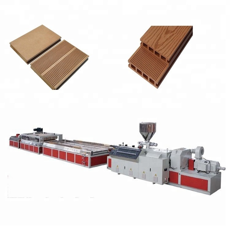 WPC PVC Profile Extrusion Making Line for Wood Floor