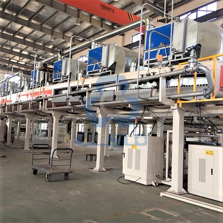 High speed BOPP transparent tape coating machine