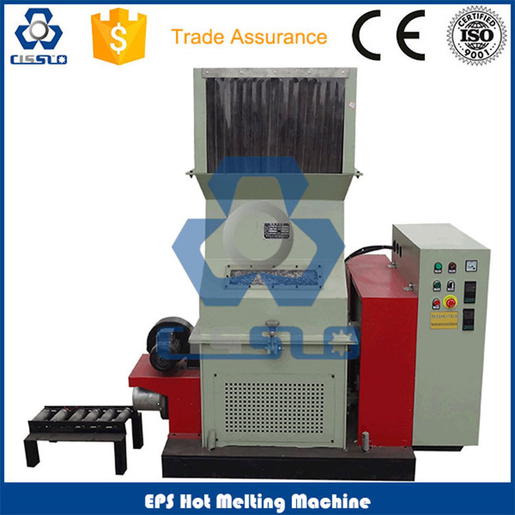 Waste Foam Plastic Densifying Machinery Foam Melter Hot Melt Recycling Machine