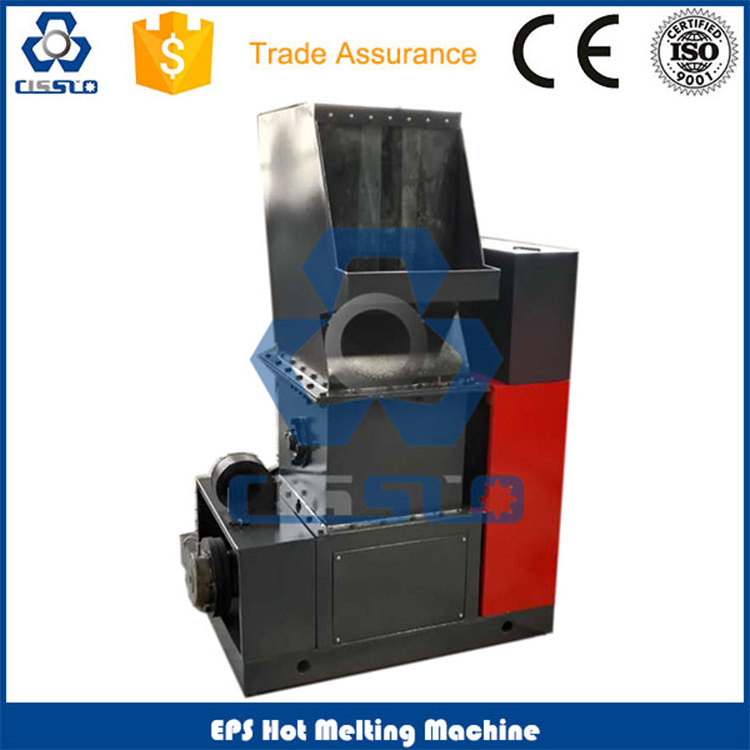 Waste Foam Plastic Densifying Machinery Foam Melter Hot Melt Recycling Machine