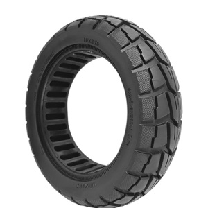 10 Inch 10x2.75 Scooter Solid Tire Replacement for KUGOO GOTRAX G4 Scooter Explosion-Proof Rubber Tire Shockproof Scooter Tyre