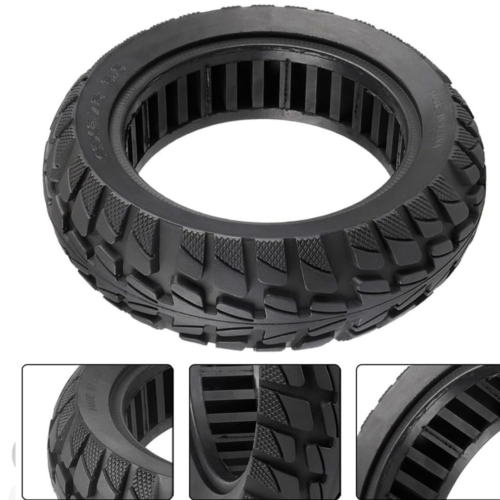 10 inch Tire 10x2.75 6.5 Off-road Tire replacement for Hover-1 Alpha JOYOR S Hiboy Titan PRO Electric Scooter Solid Airless Tire