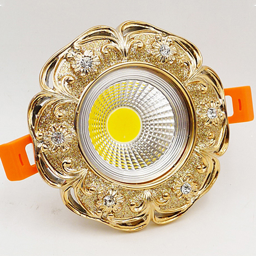 Hot sales cob recessed ceiling led downlight 3w 5w 7w 9W 12w 15w led spotlight European style anti glare led down light