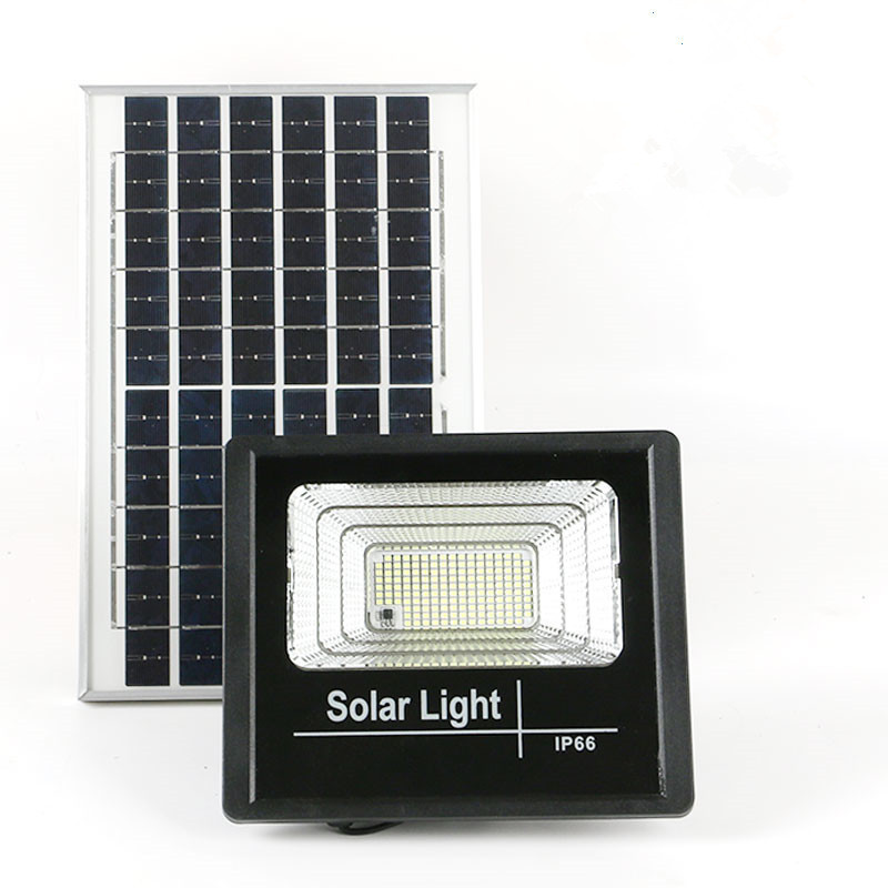 Solar Floodlight 300W 200W 100W Reflector LED Spotlight Solar Lights Outdoor IP67 Waterproof 200w solar flood light