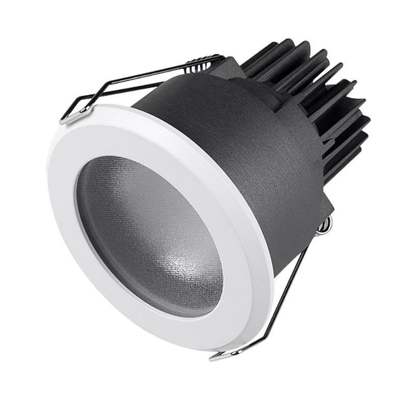 IP65 LED downlight outdoor white black waterproof LED recessed lamp 6W 8W bathroom wall washer light