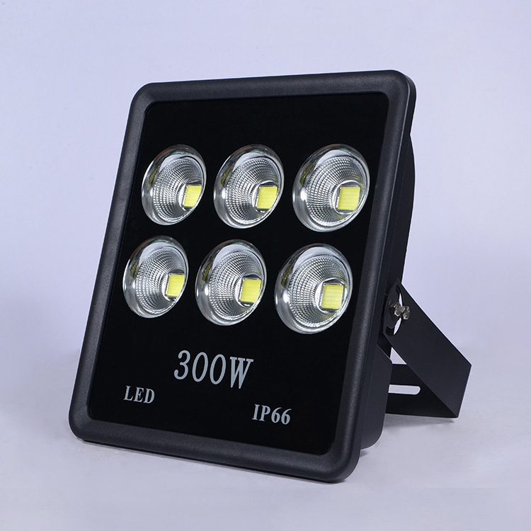 High quality Aluminum high lumen rgbw COB 200w IP66 flood light led courtyard corrosion & lightning protection led flood lights