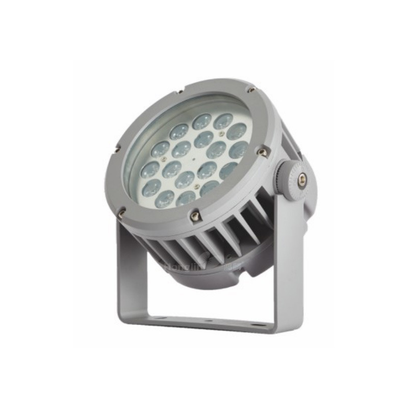 Lowest price DMX512 RGBW controlled waterproof IP66 Outdoor 108W landscape housing Listed facade landscape LED flood light