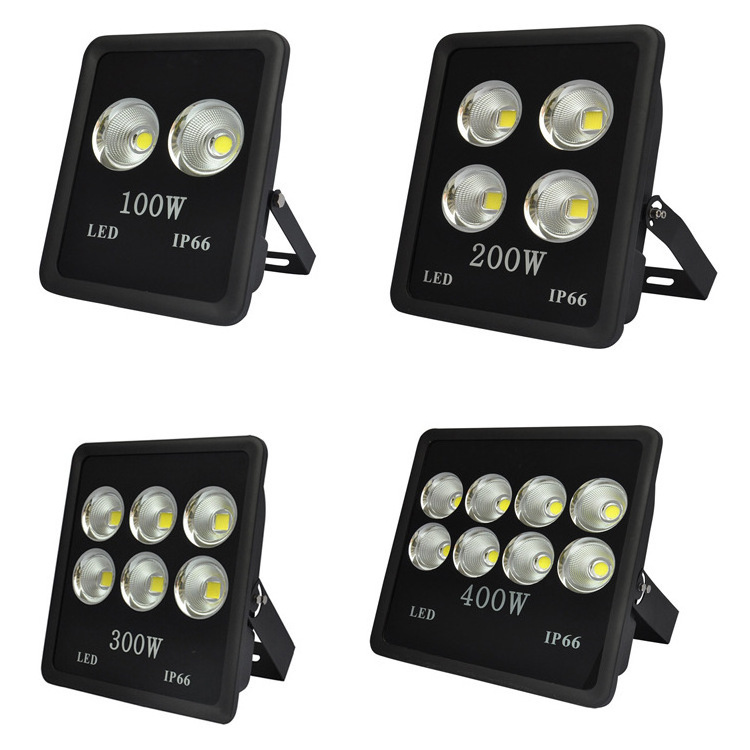 High quality Aluminum high lumen rgbw COB 200w IP66 flood light led courtyard corrosion & lightning protection led flood lights