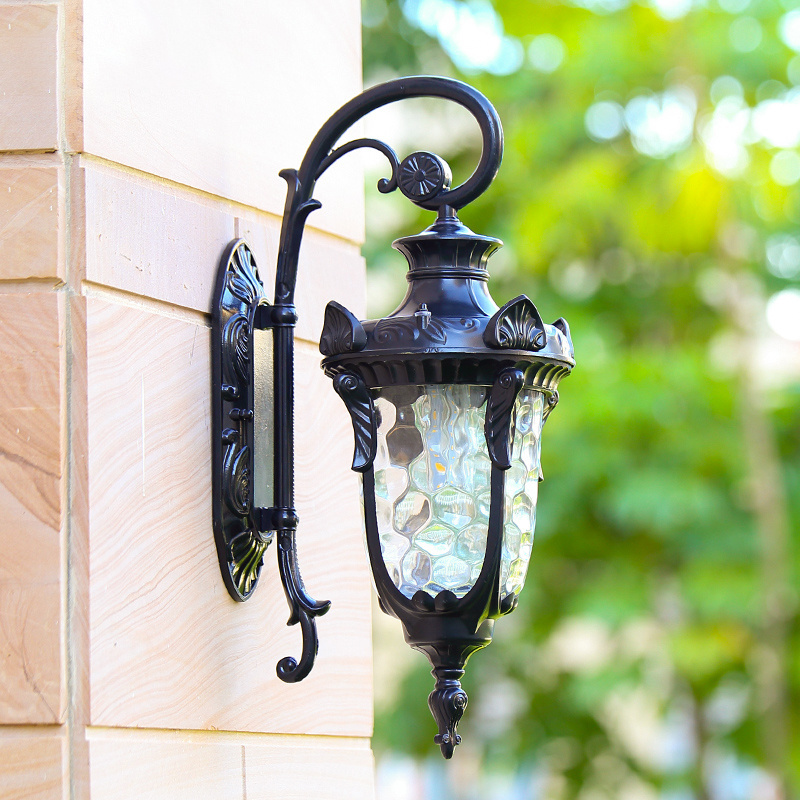 Outdoor Wall Lamp Classical Retro Lighting LED Sconces Waterproof Decorative for Home Aisle