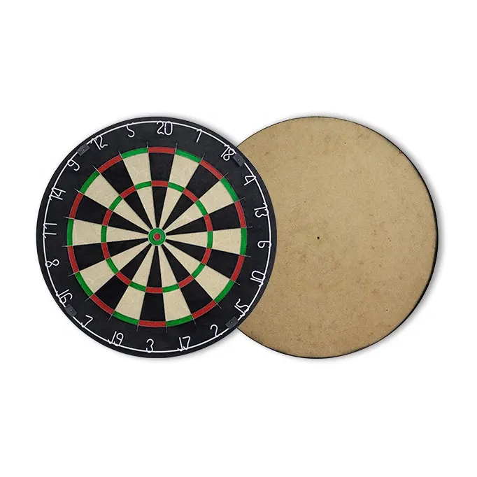 Sisal Dartboard Bristle Dart Board With Wall Wood Protector Cabinet