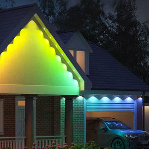 Pixel Lights Christmas Colorful House Eaves Light Decorative Lamp Ip68 Waterproof Permanent Pixel Soffit Light 2024