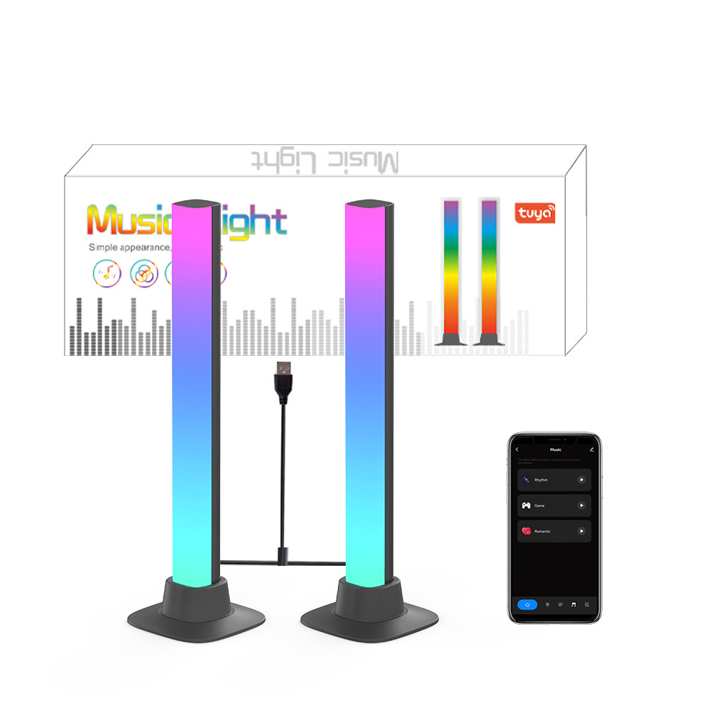 Wifi Tuya Smart Led Rgb Light Bars With App Control Ambient Tv Backlights Tv Light Bar For Bedroom Living Room