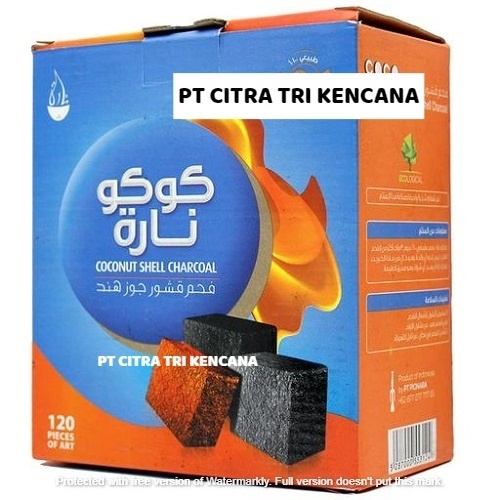 BEST HOOKAH COALS INDONESIA 100% COCONUT SHELL CHARCOAL SHISHA CHARCOAL HOOKAH NARGILE SHISHA CUBE 72 PCS IN Jbail LEBANON