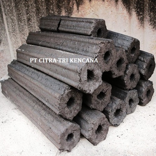 BRIQUETTE PRESS MACHINE SAWDUST HEXAGONAL CHARCOAL MADE IN INDONESIA COAL BBQ CHARCOAL BEST Batavia NEW YORK US AMERICA