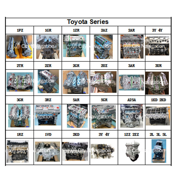 Original 3SZ 1.5L Auto Engine Assembly Cylinder Block for Toyota Vios Yaris Daihatsu Terios Xenia