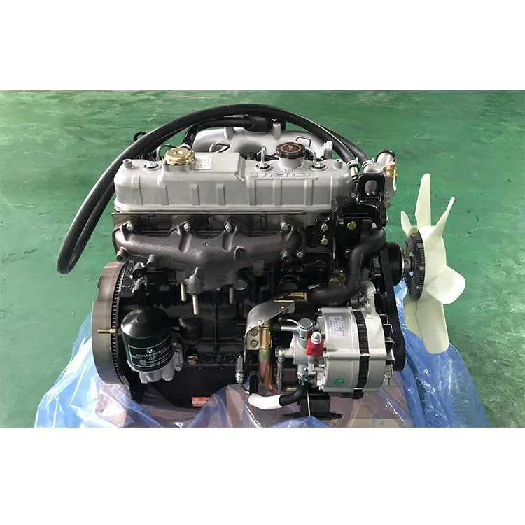 Truck engine 4JB1 4JB1T genuine engine motor non turbo engine fit for ISUZU truck