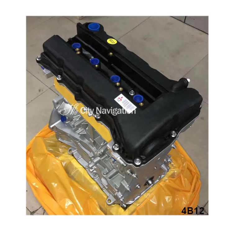 Original 4B12 2.4L Motor for Mitsubishi Lancer Sportaback CW-W 4B11 4B10 Auto Engine Assembly Cylinder Block