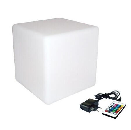 CART waterproof IP 65 lounge chair illuminated furniture led light cube